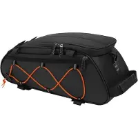 OEM Sac de vélo de course avec 2 tasses amovibles - Sac de vélo résistant aux intempéries et isotherme - Sac de vélo pour bagages à main - Noir