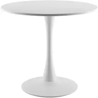 Vevor Table de salle à manger ronde en bois de 80 cm de diamètre pour 2 à 4 personnes (table seule)