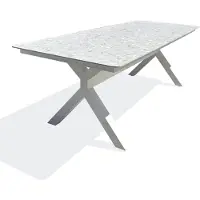 DCB Groupe Table de jardin 8 places