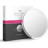 OEM Miroir grossissant de voyage et de salle de bain 10X avec ventouses