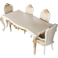 Xl Moebel Gmbh Une table à manger élégante de style classique pour des salles à manger raffinées