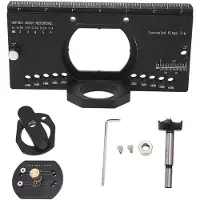 OEM Kit de charnières invisibles pour menuiserie - Perçage facile avec réglage de la profondeur - 35 mm pour le montage sur les portes d'armoires