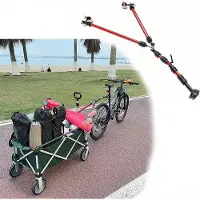 OEM Remorque de camping en aluminium, poutre de liaison rouge, montage facile, conception durable