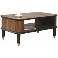 Xl Moebel Gmbh Table basse de luxe, style minimaliste, design moderne, couleur marron