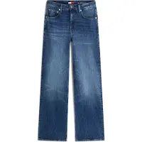 Tommy Hilfiger Jean 'Mia Mid Rise Relaxed Straight' bleu