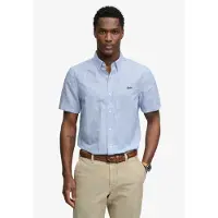 Superdry M4011006a Short Sleeve Shirt Bleu XL Homme