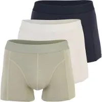 Jack & Jones Boxers 'JACGOBS' crème / bleu marine / vert pastel