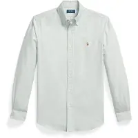 Ralph Lauren pour homme. 710805562504 La chemise oxford vert clair iconique (S), Casuel, Coton, Manche longue
