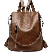 OEM Sac Leer pour femme, grand format, marron, pour le travail, les études et d'autres occasions.
