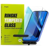 Ringke - Tempered Glass - Google Pixel 10a (2 pack) - Clear (2 pcs, Google Pixel 10a), Téléphone portable : film de protection, Transparent