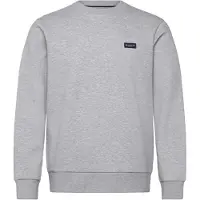 Hackett pour homme. HM5800089 Sweat à col rond avec logo gris (M), Casuel, Coton