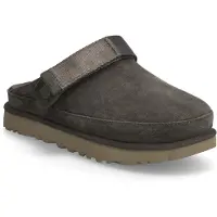 Ugg pour femme. 1138252 Sabots en cuir Goldenstar vert kaki (39), Plat, Aucun, Casuel