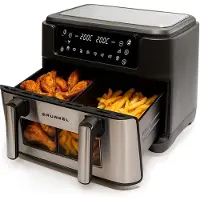 Grunkel Friteuse à Air Dualflexifryer/2800w/capacidad 10l
