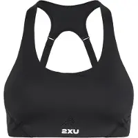 2XU Aero Mesh Medium Impact Sports Bra Noir M Femme
