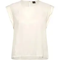 BOSS pour femme. 50543548 Chemisier Irnette blanc cassé (38), Casuel, Viscose, Sans manches / bretelles
