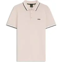 BOSS pour homme. 50469055 Polo Paddy beige (M), Casuel, Coton, Manche courte