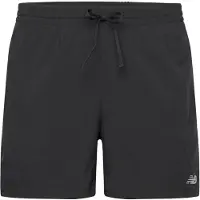 New Balance Pantalon de sport 'Essentials' gris / noir