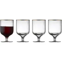 Lyngby Glas Verre à Vin Lyngby Glas Palermo Gold 300 ml (4 pièces)