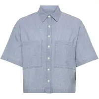 Levi's Harlie Short Sleeve Shirt Bleu M Femme