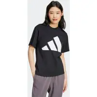 Adidas Essentials Big Logo Cotton Short Sleeve T-shirt Noir S Femme