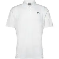 Head Racket Club 25 Tech Short Sleeve Polo Blanc XL Homme