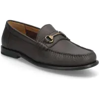 BOSS pour homme. 50563152 Mocassins en cuir marron Tevan (43), Plat, Aucun, Casuel