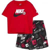 Nike Kids Itz Aop Set Rouge,Noir 5-6 Years Garçon