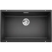 BLANCO SUBLINE 700-U Evier à encastrer / SILGRANIT / Anthracite / Bouchon