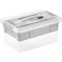 Keeeper 1107613000000 boîte de rangement "henri", 16 litres, gris nordique