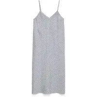 Vero Moda Robe 'VMSelma' saphir / blanc
