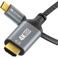 Sonero Câble USB-C/HDMI, 4K60, 18Gbps, mâle/mâle, gris/noir, 1 m