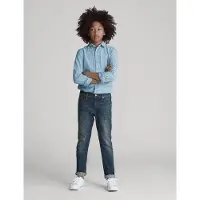 Ralph Lauren Chemise enfant LS BD-TOPS-SHIRT garcons - Bleu - 10 / 12 ans
