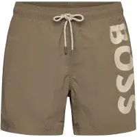 BOSS pour homme. 50514502 Maillot de bain pieuvre marron (S), Beachwear, Polyamide