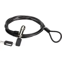 Conceptronic Serrure à clé NBT Notebook Nano 1.8m sw, Sécurité notebook, Noir