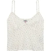 Superdry Haut safran / blanc