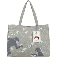 Fritzi aus Preußen sac à épaule Fritzi x Frida Kahlo Easy01 Limited Jungle Shopper Jungli vert