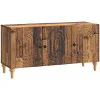Syfax Meuble TV Bois ancien 99 x 34,5 x 50 cm Bois d'ingénierie