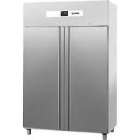 Kbs Réfrigérateur KU 1453 - 2 portes, refroidissement par ventilation forcée, acier inoxydable