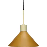 Hubsch Lampe à suspension métal - sable/marron