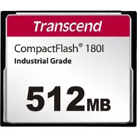 Transcend CF180I 0,512 Go Compact Flash MLC (TS512MCF180I)