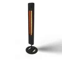 Mill Outdoor Heater ULG + Floor, Radiateur, Noir