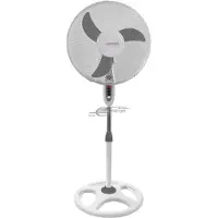 Esperanza Ventilateur sur pied EHF002WE. 40 cm (16 pouces). Blanc et gris.