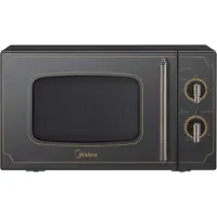 Midea Micro-ondes MM720CJ7B Pose libre 700 W Noir, Micro-ondes, Noir