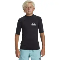 Quiksilver Upf50 manches courtes-rashguard noir 12 ans filles noir 12 ans