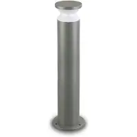 Ideal Lux 321882 OUTDOOR TORRE Lampadaire d'extérieur, 1xE27, H800 mm, IP65, anthracite