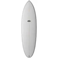 NSP Elements Hybrid 6´2´´ Surfboard Argenté 187.9 cm