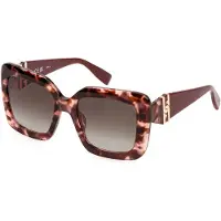 Furla Sfu883 Square Woman Sunglasses Marron Brown Gradient Pink/CAT3 Femme