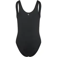 Calvin Klein Swimwear Maillot de bain noir / blanc
