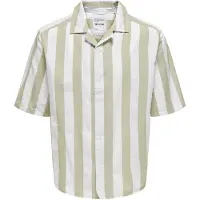Only & Sons Chemise 'Tes' marron