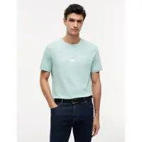 Tommy Hilfiger T-Shirt 'BRAND LOVE' menthe / blanc